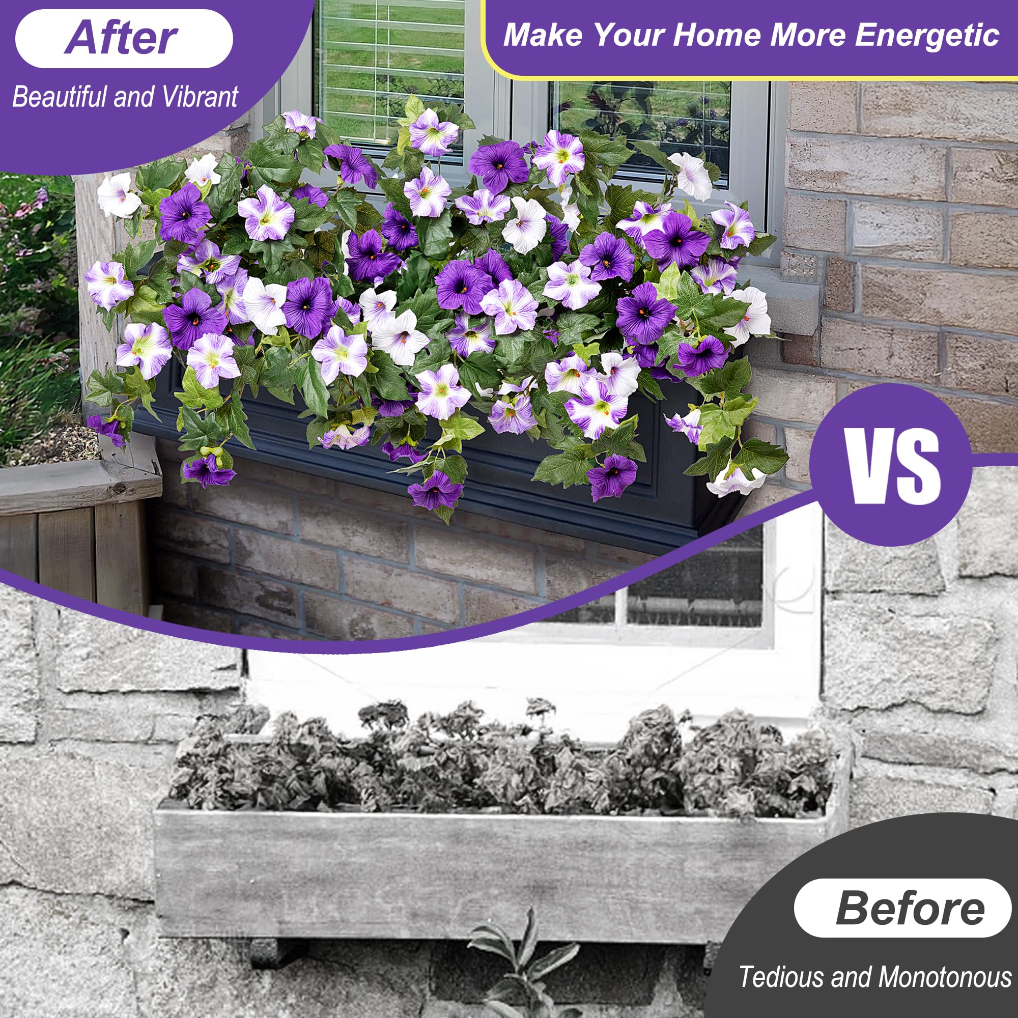 Hot Sale✨UV Simulation Artificial Petunias💐